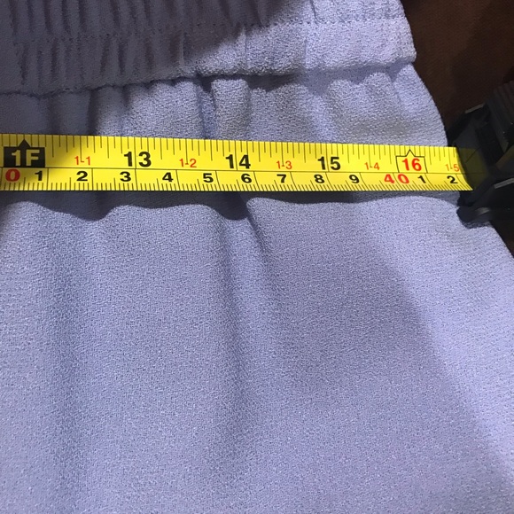 Ildi Marshall  2 Tier Small Square Neck  Skirt Set Periwinkle Blue, Sz. 12 - Picture 11 of 12